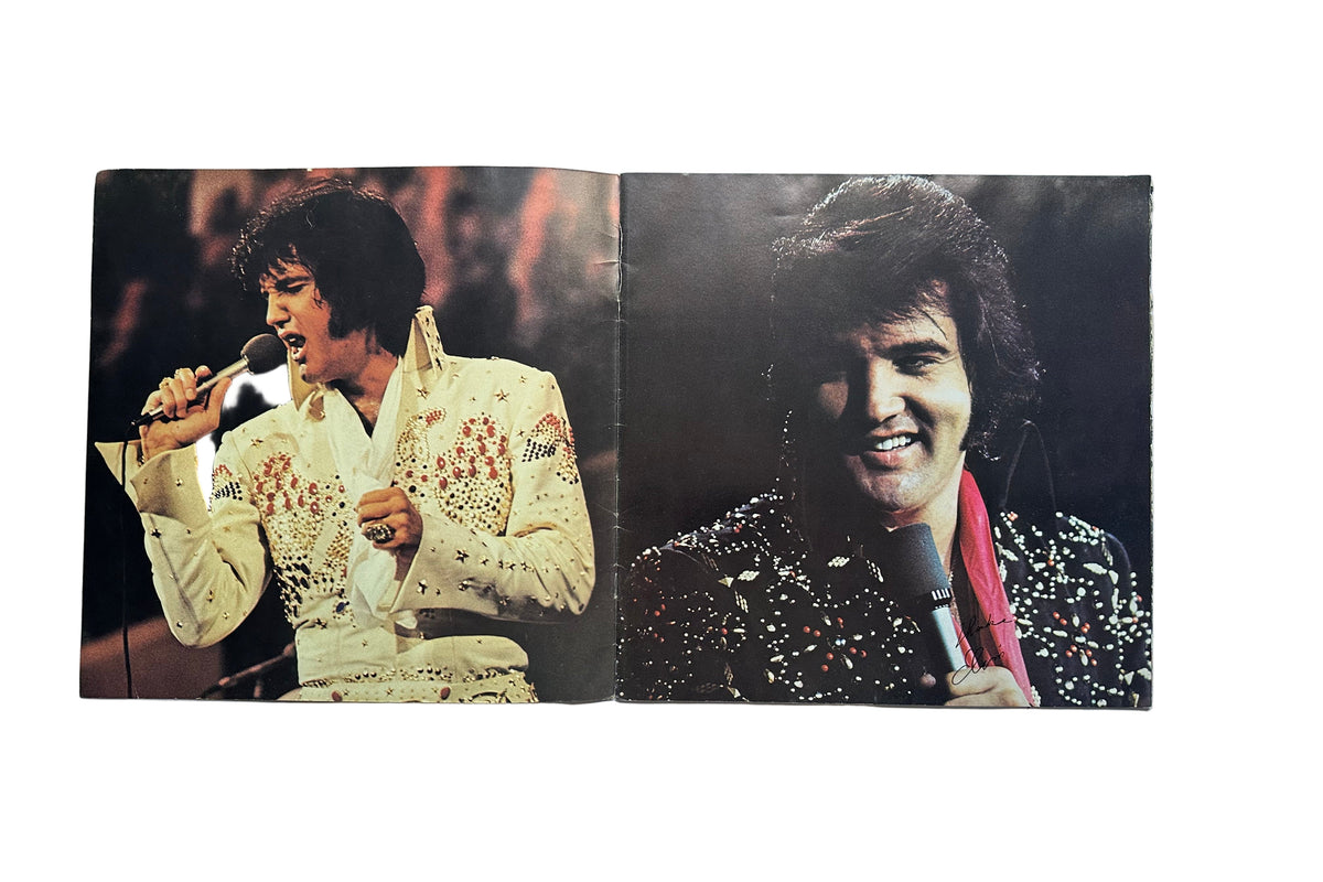 Elvis Presley Autograph In-Person 1972 Signed Hilton Napkin COA PSA Framed Elvis Presley Autograph In-Person 1972 Signed Hilton Napkin COA PSA Framed