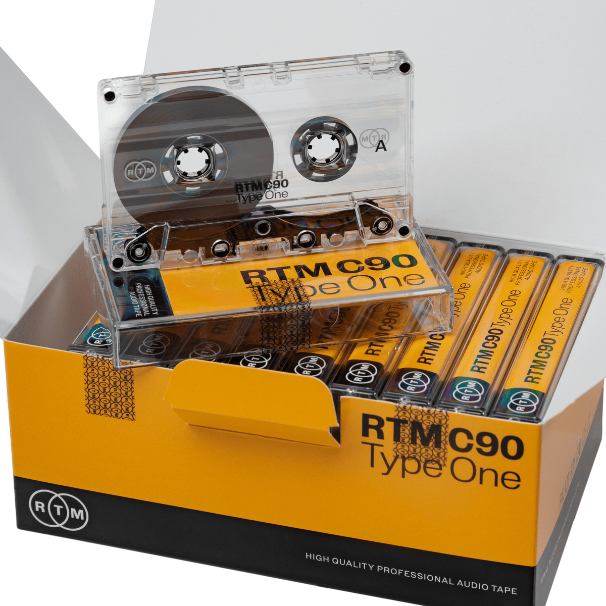 Recording The Masters | RTM C90 Type One Audio Cassette Tape