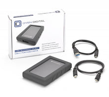 Load image into Gallery viewer, OYEN DIGITAL U32 Shadow Dura | Rugged Portable SSD [USB-C] with box and cables..