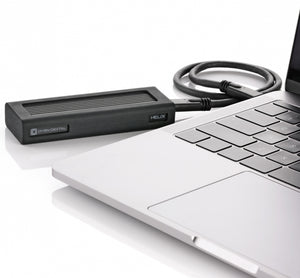OYEN DIGITAL Helix Dura | NVMe Portable SSD [USB-C] with Laptop