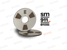 Load image into Gallery viewer, Recording The Masters SM911 1/4&quot; x 2500&#39; Audio Tape on a 10.5&quot; Metal Reel with NAB Hub in Hinged Box