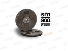 Load image into Gallery viewer, Recording The Masters SM900 1/4&quot; x 1200&#39; Audio Tape on a 7&quot; Plastic Reel with Trident Hub in Hinged Box