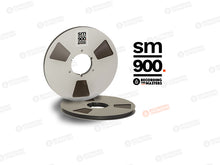 Load image into Gallery viewer, Recording The Masters SM900 1/2&quot; x 2500&#39; Audio Tape on a 10.5&quot; Metal Reel with NAB Hub in Hinged Box