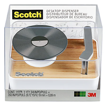 Load image into Gallery viewer, Scotch® Magic™ Tape Dispenser Record Player