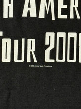 Load image into Gallery viewer, Neil Young T-shirt 2008 Tour North American Black Tee - L