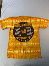 Load image into Gallery viewer, Neil Young T-shirt 2008 Tour North American Tie Dye Tee - M