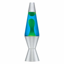 Load image into Gallery viewer, LAVA 14.5&quot; Lava Lamp  – Yellow/Blue/Silver