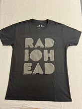 Load image into Gallery viewer, Radiohead Band T-shirt Debossed - Fabric Lettering Waste Clothing