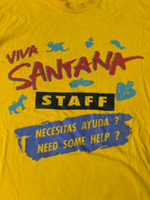 Load image into Gallery viewer, VTG Viva Santana Tour T-shirt Staff Single Stitch Tee XL