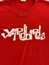 Load image into Gallery viewer, Vintage The Yardbirds T-shirt 70s/80s Clapton, Beck, Page