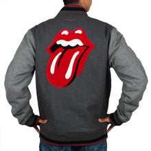 Load image into Gallery viewer, Rolling Stones Tour Merch - Tongue Varsity Jacket - Fifty XL
