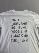 Load image into Gallery viewer, Radiohead Trapped T-shirt - In Rainbows Bodysnatchers Tee