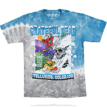 Load image into Gallery viewer, Colorado Ski Grateful Dead Shirt - Liquid Blue Tie Dye Mens T-shirt - NEW
