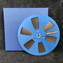 Load image into Gallery viewer, ATR Magnetics Master Tape 1/4&quot; X 1250&#39; 7&quot; Slotted Metal Reel with Set-Up Box