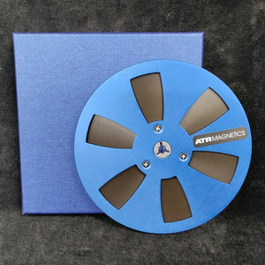 ATR Magnetics Master Tape 1/4" X 1250' 7" Slotted Metal Reel with Set-Up Box