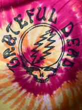 Load image into Gallery viewer, Grateful Dead SYF Tie Dye Red Yellow - 50th Anniversary - L