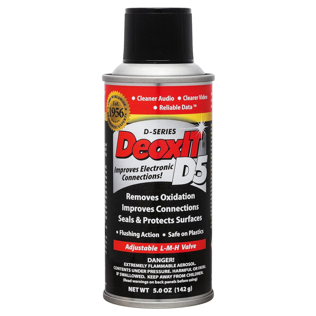 CAIG DeoxIT Pot & Switch Cleaner, 5 oz.