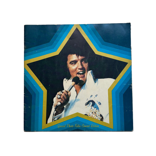 Vintage 1972 Elvis Presley Special Photo Folio Concert Edition