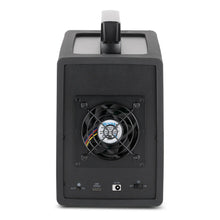 Load image into Gallery viewer, Rear cooling fan, USB-C port, and power controls on the Fortis USB4
