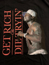 Load image into Gallery viewer, 50 Cent Rap T-shirt Album Get Rich or Die Tryin Tee