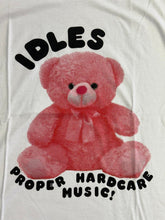Load image into Gallery viewer, Idles Band T-shirt Proper Hardcore Music Pink Teddy Bear