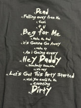 Load image into Gallery viewer, Korn Band Hoodie T-shirt Album Issues Song List - L
