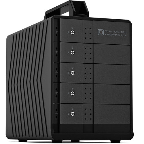 OYEN DIGITAL Fortis 5C 5-Bay USB-C External RAID Drive Array