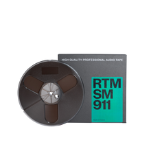 Load image into Gallery viewer, Recording The Masters SM911 1/4&quot; x 1200&#39; on 7&quot; TRIDENT Plastic Reel in Hinged Box