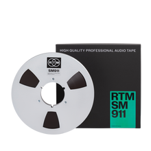 Load image into Gallery viewer, Recording The Masters SM911 1/2″ x 2,500′ on 10.5″ NAB Metal Reel in Hinged Box