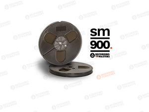 Recording The Masters SM900 1/4" x 1200' on 7" Plastic Reel in Hinged Box