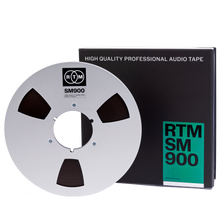 Load image into Gallery viewer, Recording The Masters SM900 1/4″ x 2,500′ on 10.5″ NAB Metal Reel in Hinged Box