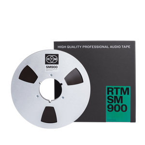 Recording The Masters SM900 1/2″ x 2,500′ on 10.5″ NAB Metal Reel in Hinged Box