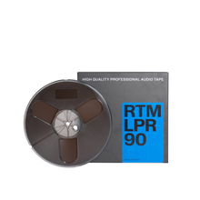 Load image into Gallery viewer, Recording The Masters LPR90 1/4″ x 1800′ on 7″ TRIDENT Plastic Reel in Hinged Box