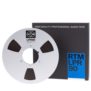 Recording The Masters LPR90 1/4″ x 3608′ on 10.5″ NAB Metal Reel in Hinged Box