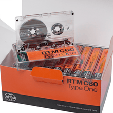 Load image into Gallery viewer, Recording The Masters | RTM C60 Type One Audio Cassette Tape Box