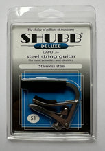 Load image into Gallery viewer, S1 Deluxe Stainless Steel Capo