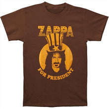 Load image into Gallery viewer, Frank Zappa for President Mens T-shirt Officially Licensed