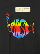 Load image into Gallery viewer, Phish T-shirt - Classic Phish Fish Logo Rainbow Print 2007 S