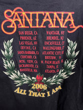 Load image into Gallery viewer, Santana Tour Tee All That I Am 2006 Santana T-shirt - XL