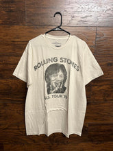 Load image into Gallery viewer, Rolling Stones T-shirt Mick Jagger Drawing 1975 U.S. Tour XL