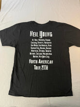 Load image into Gallery viewer, Neil Young T-shirt 2008 Tour North American Black Tee - L