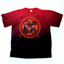 Load image into Gallery viewer, Pink Floyd Red Dye T-shirt Live Over Dyed Shirt XXL