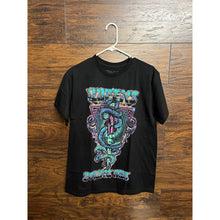 Load image into Gallery viewer, Queens of the Stone Age Mens T-shirt - Snake &amp; Dagger Blacklight Licensed / New