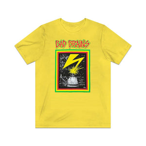 Bad Brains Album Capitol Yellow Mens T-shirt Officially Licensed