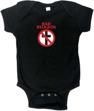 Load image into Gallery viewer, Bad Religion Buster Cross Baby One Piece Bodysuit