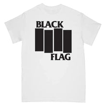 Load image into Gallery viewer, Black Flag Band T-shirt Black Flag Bars Logo Tee SST Records