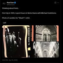 Load image into Gallery viewer, Pearl Jam Candle Mens T-shirt Officially Licensed