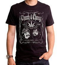Load image into Gallery viewer, Cheech &amp; Chong (WHISKEY LABEL) Mens T-shirt Officially Licensed