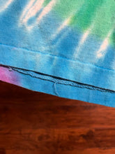 Load image into Gallery viewer, Beatles Rubber Soul Album Liquid Blue Grey Tag Tie Dye -L