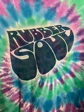 Load image into Gallery viewer, Beatles Rubber Soul Album Liquid Blue Grey Tag Tie Dye -L